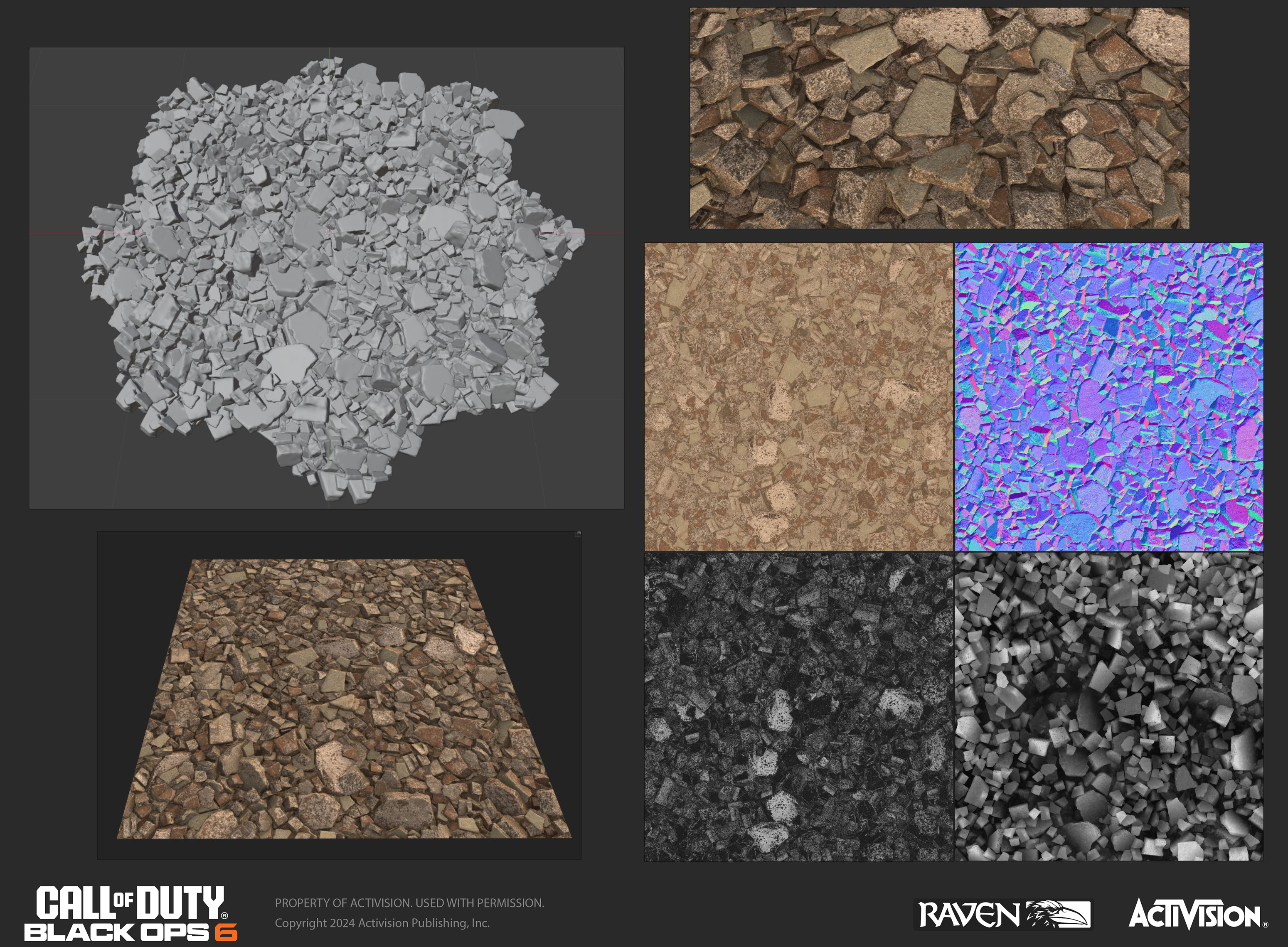 Concrete Debris Texture