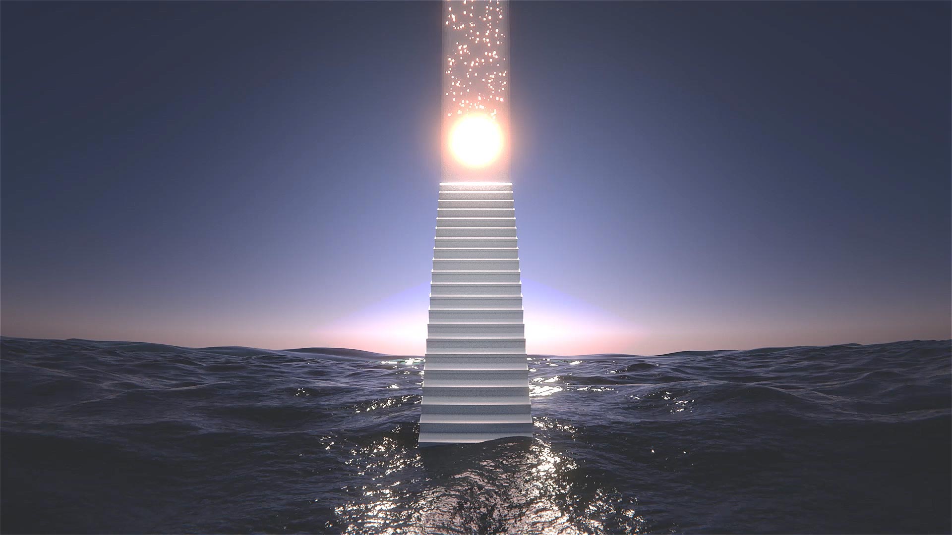 Distant Ascent environment still